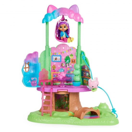 Gabby's DH Kitty Fairy's Garden Treehouse Playset Gabby's DH Kitty Fairy's Garden Treehouse Playset