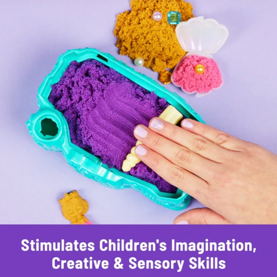 Kinetic Sand Mermaid Crystal Playset
