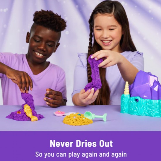 Kinetic Sand Mermaid Crystal Playset