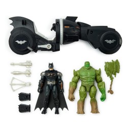 DC Batman Batcycle w/Two 4" Figs DC Batman Batcycle w/Two 4" Figs