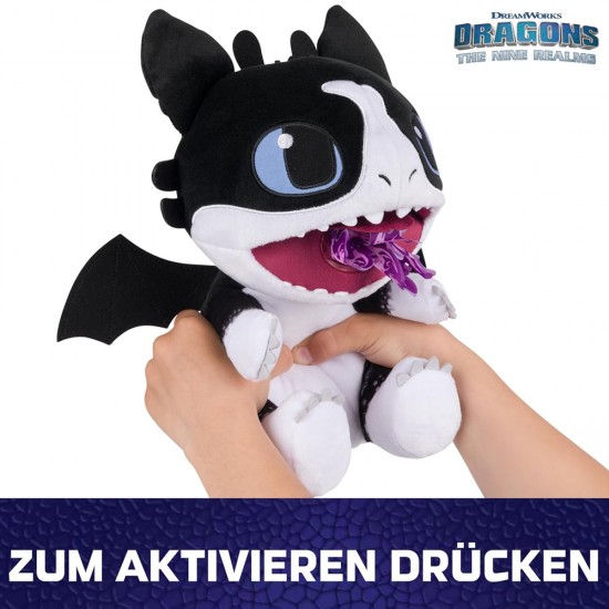 Dragons Plasma Blast Feature Thunder Plush Dragons Plasma Blast Feature Thunder Plush
