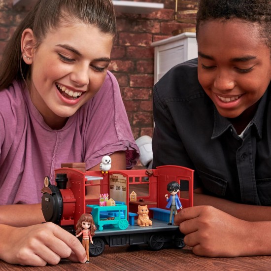 WW Magical Mini Hogwarts Express Train Playset-Hermione & Harry WW Magical Mini Hogwarts Express Train Playset-Hermione & Harry