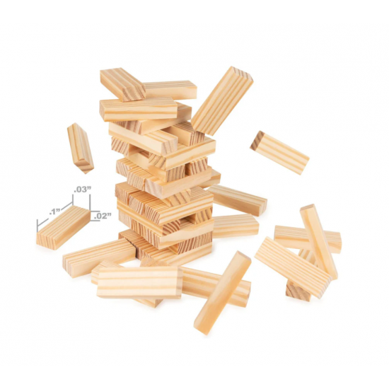 Game Jumbling Towers Wood in Shoe Box Game Jumbling Towers Wood in Shoe Box