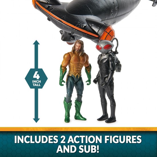 DC Aquaman Movie Black Manta Sub w/Aquaman & Black Manta
