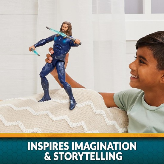 DC Aquaman Movie Fig 12" Dlx w/Feature