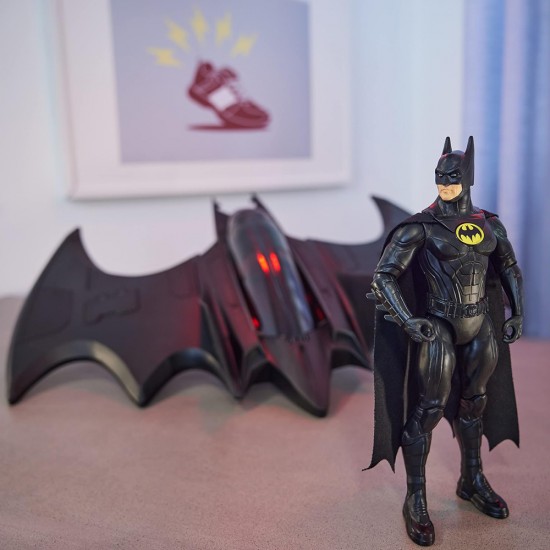 DC Flash Movie Batwing w/Batman Fig 12" DC Flash Movie Batwing w/Batman Fig 12"