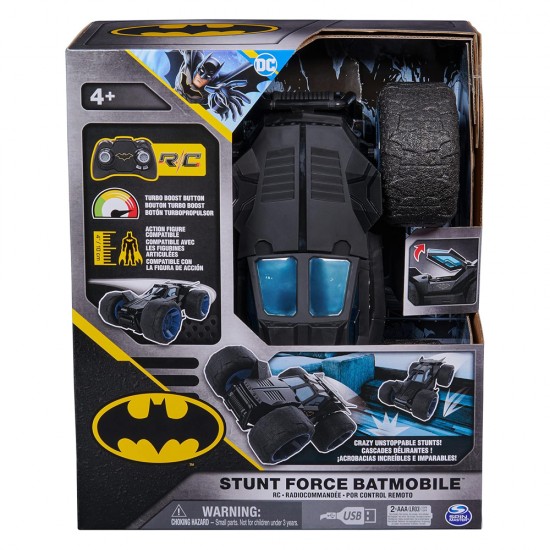 DC Batman RC Stunt Force Batmobile DC Batman RC Stunt Force Batmobile