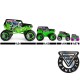 Monster Jam Mini Scale Vehicles 5-PK