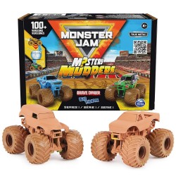 Monster Jam 1:64 Mystery Mudders 2-Pack