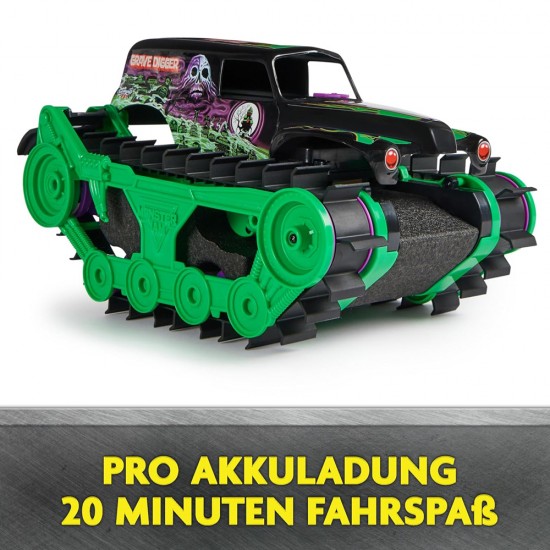 Monster Jam RC Grave Digger Trax Monster Jam RC Grave Digger Trax