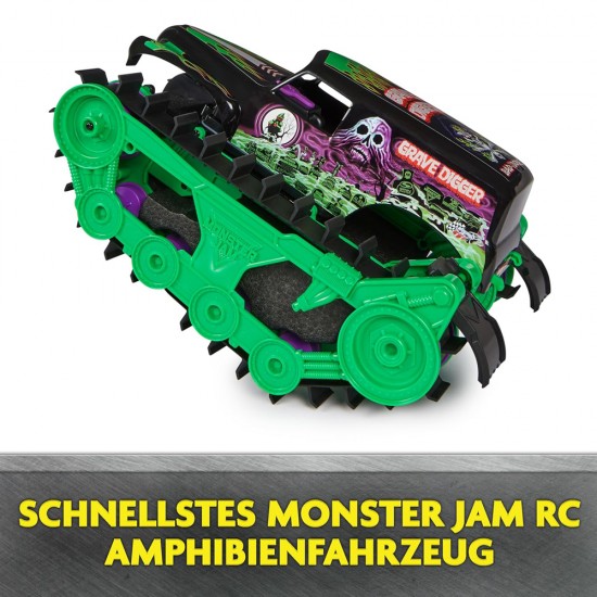 Monster Jam RC Grave Digger Trax Monster Jam RC Grave Digger Trax