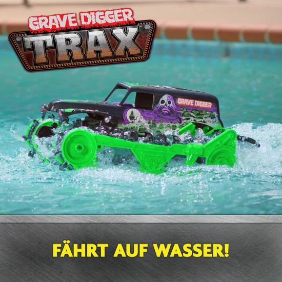 Monster Jam RC Grave Digger Trax Monster Jam RC Grave Digger Trax