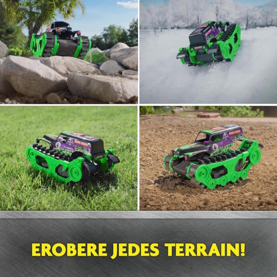 Monster Jam RC Grave Digger Trax Monster Jam RC Grave Digger Trax