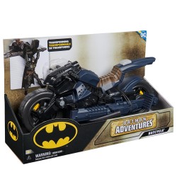 DC Batman Adv Batcycle & Accessories (12" Scale)