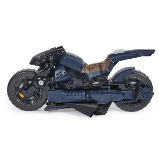 DC Batman Adv Batcycle & Accessories (12" Scale)