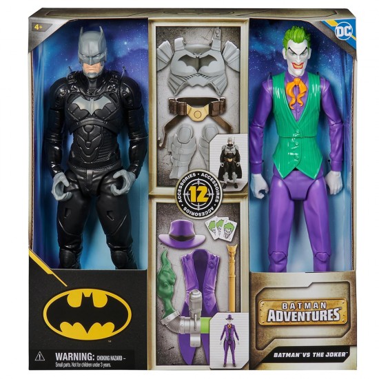 DC Batman Fig 12" Adv Batman vs Joker Pack DC Batman Fig 12" Adv Batman vs Joker Pack