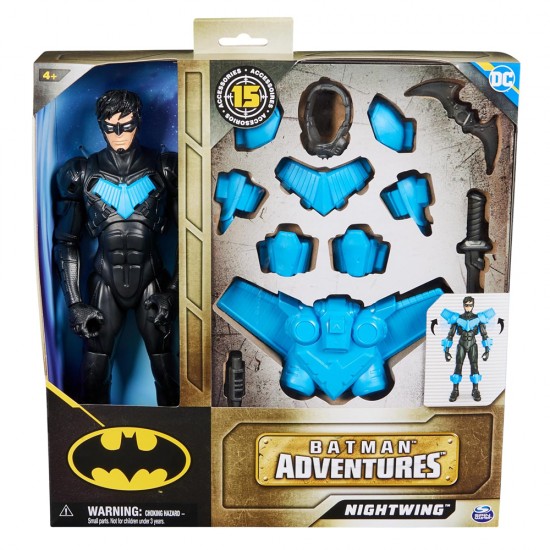 DC Batman Fig 12" Nightwing Adventures DC Batman Fig 12" Nightwing Adventures