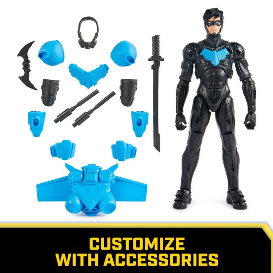 DC Batman Fig 12" Nightwing Adventures DC Batman Fig 12" Nightwing Adventures