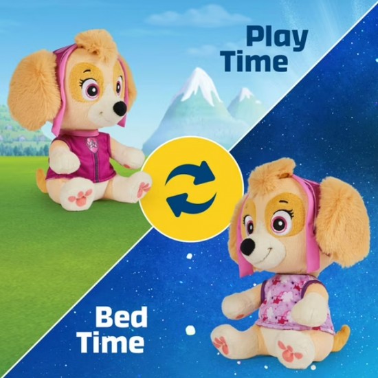 Paw Patrol Bedtime Plush Asst. 2 (Chase-Skye) Paw Patrol Bedtime Plush Asst. 2 (Chase-Skye)