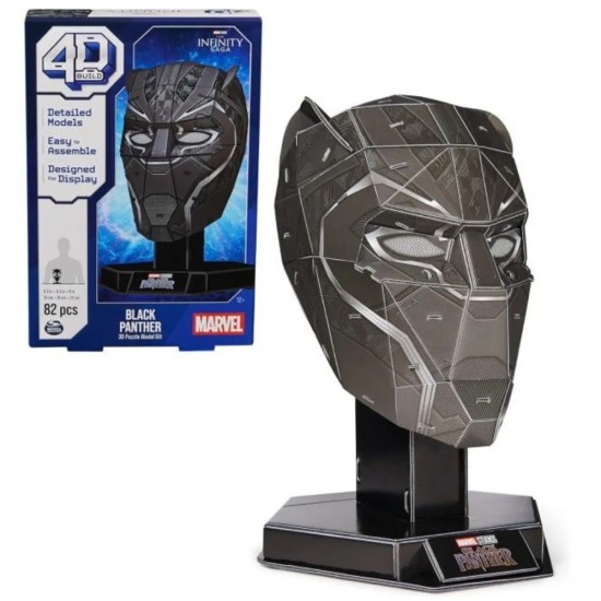 Puzzle 4D Marvel Mask Asst.