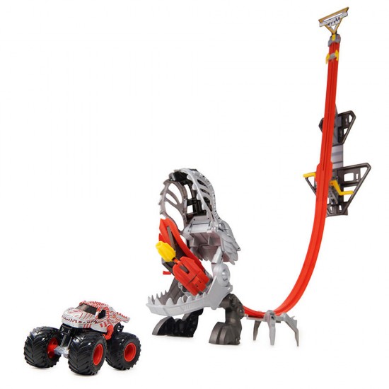 Monster Jam 1:64 Thunder Roarus Drop Playset Monster Jam 1:64 Thunder Roarus Drop Playset