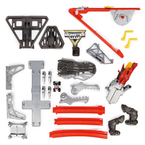 Monster Jam 1:64 Thunder Roarus Drop Playset Monster Jam 1:64 Thunder Roarus Drop Playset