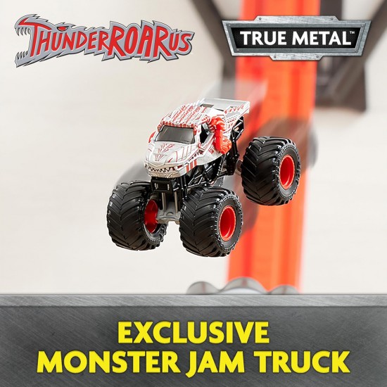Monster Jam 1:64 Thunder Roarus Drop Playset Monster Jam 1:64 Thunder Roarus Drop Playset