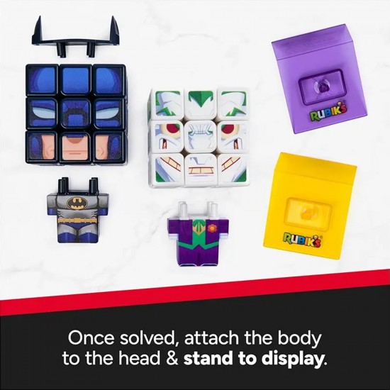 Rubik's Cubers DC Batman vs The Joker Rubik's Cubers DC Batman vs The Joker
