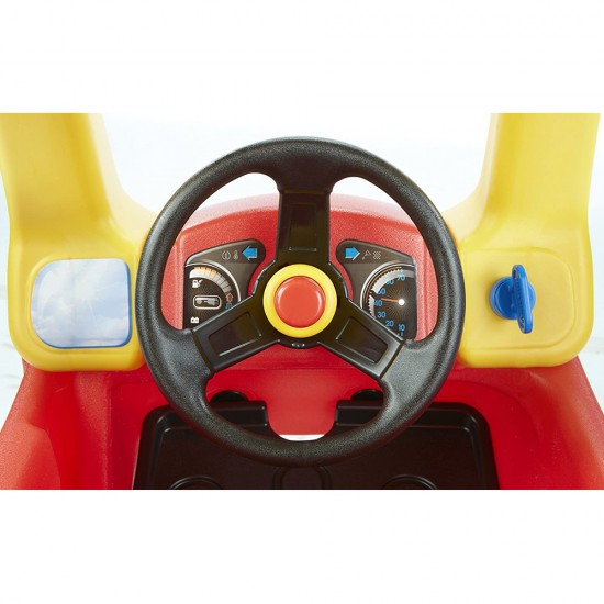 LITTLE TIKES COZY COUPE - CLASSIC ORIGINAL RED & YELLOW