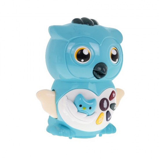 Multi-function swinging cute owl (green, pink)