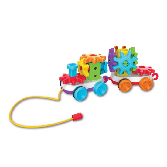 Techno Kids Stack & Spin Pull Along Train Techno Kids Stack & Spin Pull Along Train