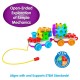 Techno Kids Stack & Spin Pull Along Train Techno Kids Stack & Spin Pull Along Train