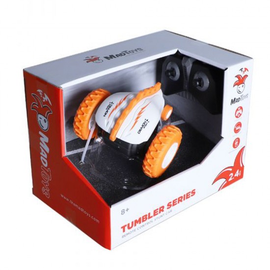 TUMBLER SERIES - MANTA RAY - ORANGE & WH TUMBLER SERIES - MANTA RAY - ORANGE & WH