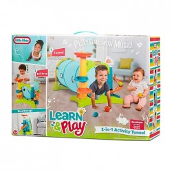 LITTLE TIKES 2-IN-1 ACTIVITY TUNNEL