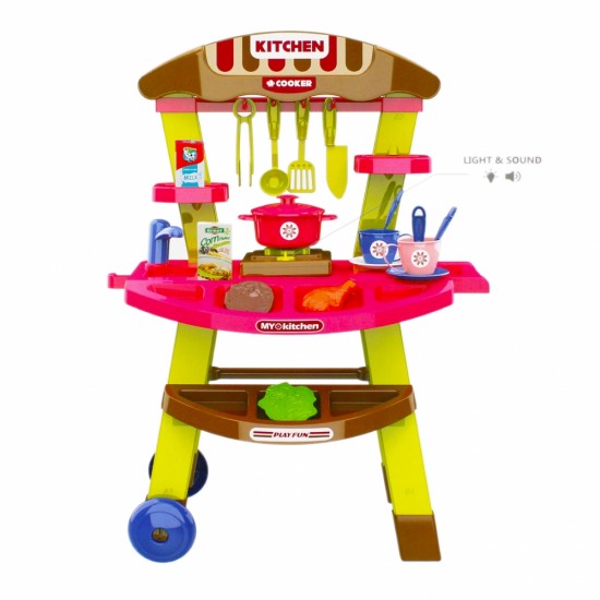 KITCHEN PLAY SET 38PCS