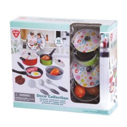PLAY GO METAL COOKWARE DECO COLLECTION