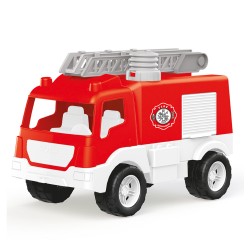 FIRE TRUCK IN WINDOW BOX 38 CM