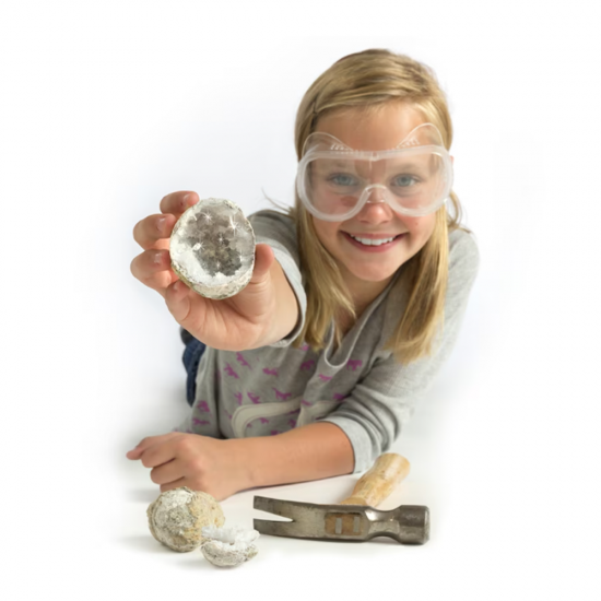 NATIONAL GEOGRAPHIC BREAK OPEN 5 GEODES SCIENCE KIT