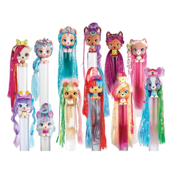 VIP PETS S2 GLITTER TWIST ASST. 12UN BUL VIP PETS S2 GLITTER TWIST ASST. 12UN BUL