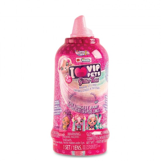 VIP PETS S2 GLITTER TWIST ASST. 12UN BUL VIP PETS S2 GLITTER TWIST ASST. 12UN BUL