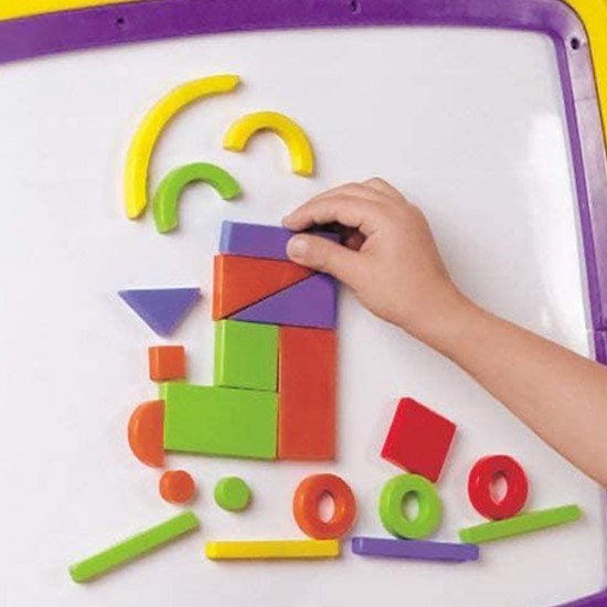 PLAY GO 53 PIECES DOUBLE SIDE EASEL BOARD