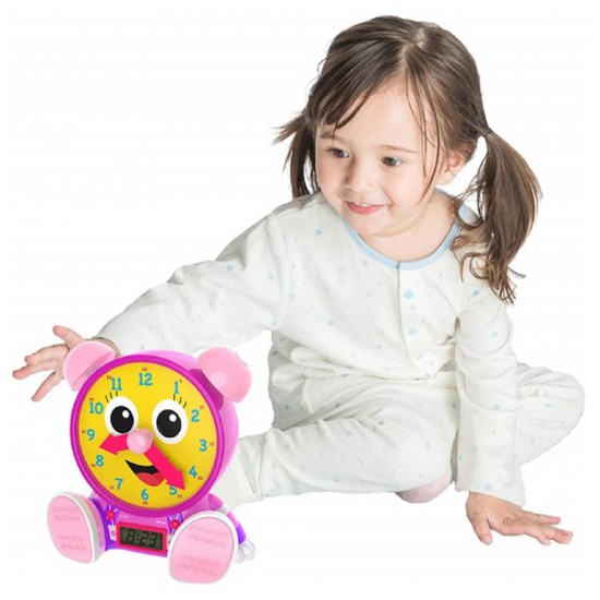 Telly Jr. Teaching Time Clock (PINK) Telly Jr. Teaching Time Clock (PINK)