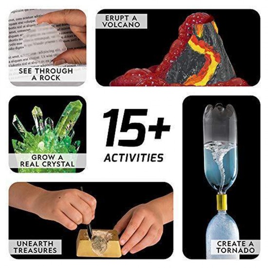 NATIONAL GEOGRAPHIC MEGA SCIENCE - EARTH SCIENCE KIT NATIONAL GEOGRAPHIC MEGA SCIENCE - EARTH SCIENCE KIT