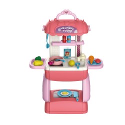 BOWA MOBILE KITCHEN SET (PINK)