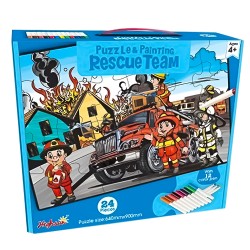 64 X 90 CM RESCUE TEAM PUZZLE