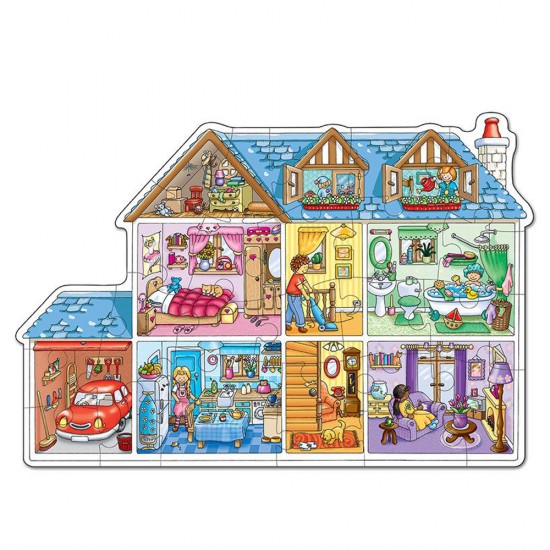 25 Pcs DOLLS HOUSE PUZZLE 25 Pcs DOLLS HOUSE PUZZLE