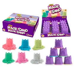 KINETIC MAGIC SAND TOY SET 110G( box12 PCS )  