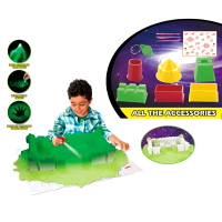 KINETIC MAGIC GLOW SAND TOY SET 500G