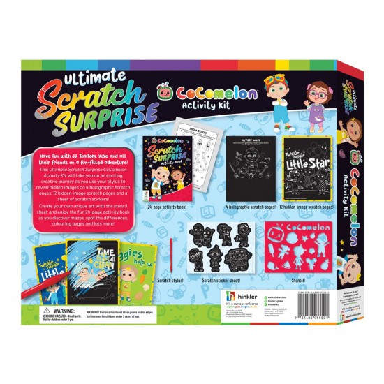 Cocomelon Ultimate Scratch Surprise Activity Kit Cocomelon Ultimate Scratch Surprise Activity Kit
