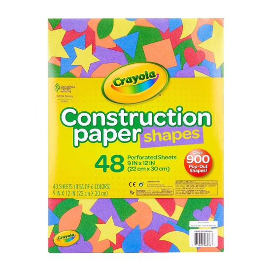 CRAYOLA 48 MICRO-PERFORATED SHEETS
